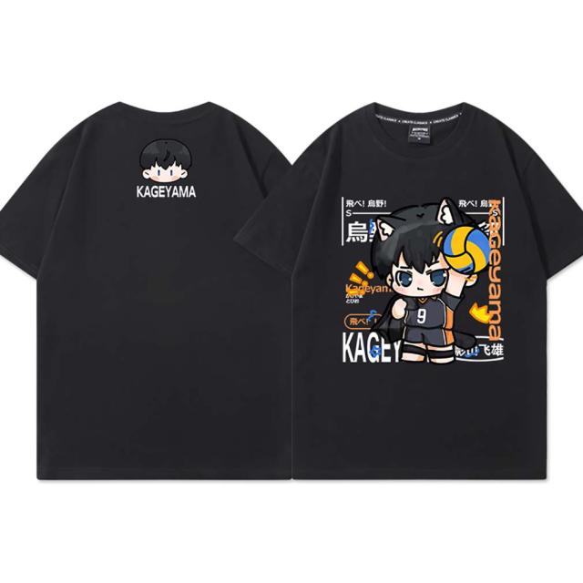 ハイキュー!! 影山飛雄 シャツ　unisex Lアルマビンカ　⭐️定価以下、新品 グッズ-Tシャツ】ハイキュー!! ユニフォーム 烏野高校 影山飛雄 XL